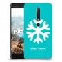 שלג כיסוי מגן קשיח בעיצוב אישי עם השם שלך ל Nokia 6.1 יחידה אחת סקרין מובייל