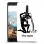 דלי כיסוי מגן קשיח בעיצוב אישי עם השם שלך ל Nokia 6.1 יחידה אחת סקרין מובייל