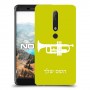 חצוצרה כיסוי מגן קשיח בעיצוב אישי עם השם שלך ל Nokia 6.1 יחידה אחת סקרין מובייל