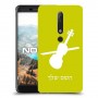 כינור כיסוי מגן קשיח בעיצוב אישי עם השם שלך ל Nokia 6.1 יחידה אחת סקרין מובייל