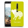 טלה כיסוי מגן קשיח בעיצוב אישי עם השם שלך ל Nokia 6.1 יחידה אחת סקרין מובייל