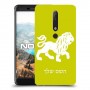 אריה כיסוי מגן קשיח בעיצוב אישי עם השם שלך ל Nokia 6.1 יחידה אחת סקרין מובייל