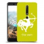 קשת כיסוי מגן קשיח בעיצוב אישי עם השם שלך ל Nokia 6.1 יחידה אחת סקרין מובייל