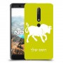 שור כיסוי מגן קשיח בעיצוב אישי עם השם שלך ל Nokia 6.1 יחידה אחת סקרין מובייל