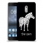 זברה כיסוי מגן קשיח בעיצוב אישי עם השם שלך ל Nokia 6 יחידה אחת סקרין מובייל