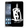 דלי כיסוי מגן קשיח בעיצוב אישי עם השם שלך ל Nokia 6 יחידה אחת סקרין מובייל