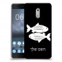 דגים כיסוי מגן קשיח בעיצוב אישי עם השם שלך ל Nokia 6 יחידה אחת סקרין מובייל