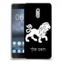 אריה כיסוי מגן קשיח בעיצוב אישי עם השם שלך ל Nokia 6 יחידה אחת סקרין מובייל