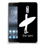גלישה כיסוי מגן קשיח בעיצוב אישי עם השם שלך ל Nokia 6 יחידה אחת סקרין מובייל