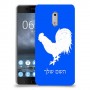 תרנגול כיסוי מגן קשיח בעיצוב אישי עם השם שלך ל Nokia 6 יחידה אחת סקרין מובייל