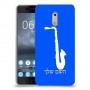 סקספון כיסוי מגן קשיח בעיצוב אישי עם השם שלך ל Nokia 6 יחידה אחת סקרין מובייל