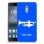 חצוצרה כיסוי מגן קשיח בעיצוב אישי עם השם שלך ל Nokia 6 יחידה אחת סקרין מובייל