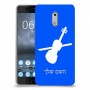 כינור כיסוי מגן קשיח בעיצוב אישי עם השם שלך ל Nokia 6 יחידה אחת סקרין מובייל