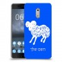 טלה כיסוי מגן קשיח בעיצוב אישי עם השם שלך ל Nokia 6 יחידה אחת סקרין מובייל