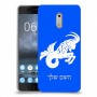 גדי כיסוי מגן קשיח בעיצוב אישי עם השם שלך ל Nokia 6 יחידה אחת סקרין מובייל