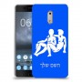 תאומים כיסוי מגן קשיח בעיצוב אישי עם השם שלך ל Nokia 6 יחידה אחת סקרין מובייל