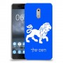 אריה כיסוי מגן קשיח בעיצוב אישי עם השם שלך ל Nokia 6 יחידה אחת סקרין מובייל