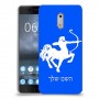 קשת כיסוי מגן קשיח בעיצוב אישי עם השם שלך ל Nokia 6 יחידה אחת סקרין מובייל