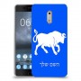 שור כיסוי מגן קשיח בעיצוב אישי עם השם שלך ל Nokia 6 יחידה אחת סקרין מובייל
