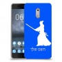 סמוראי כיסוי מגן קשיח בעיצוב אישי עם השם שלך ל Nokia 6 יחידה אחת סקרין מובייל