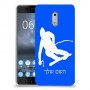 סקִי כיסוי מגן קשיח בעיצוב אישי עם השם שלך ל Nokia 6 יחידה אחת סקרין מובייל
