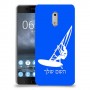 גלישת מפרש כיסוי מגן קשיח בעיצוב אישי עם השם שלך ל Nokia 6 יחידה אחת סקרין מובייל