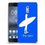 גלישה כיסוי מגן קשיח בעיצוב אישי עם השם שלך ל Nokia 6 יחידה אחת סקרין מובייל