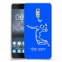 שחקן כדורעף כיסוי מגן קשיח בעיצוב אישי עם השם שלך ל Nokia 6 יחידה אחת סקרין מובייל