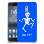 שלד כיסוי מגן קשיח בעיצוב אישי עם השם שלך ל Nokia 6 יחידה אחת סקרין מובייל