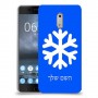 שלג כיסוי מגן קשיח בעיצוב אישי עם השם שלך ל Nokia 6 יחידה אחת סקרין מובייל