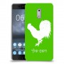תרנגול כיסוי מגן קשיח בעיצוב אישי עם השם שלך ל Nokia 6 יחידה אחת סקרין מובייל