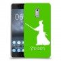 סמוראי כיסוי מגן קשיח בעיצוב אישי עם השם שלך ל Nokia 6 יחידה אחת סקרין מובייל