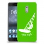 גלישת מפרש כיסוי מגן קשיח בעיצוב אישי עם השם שלך ל Nokia 6 יחידה אחת סקרין מובייל