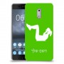 אימון ספורט - אישה כיסוי מגן קשיח בעיצוב אישי עם השם שלך ל Nokia 6 יחידה אחת סקרין מובייל