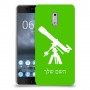 טלסקופ כיסוי מגן קשיח בעיצוב אישי עם השם שלך ל Nokia 6 יחידה אחת סקרין מובייל