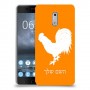 תרנגול כיסוי מגן קשיח בעיצוב אישי עם השם שלך ל Nokia 6 יחידה אחת סקרין מובייל