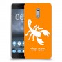 עקרב כיסוי מגן קשיח בעיצוב אישי עם השם שלך ל Nokia 6 יחידה אחת סקרין מובייל