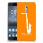 סקספון כיסוי מגן קשיח בעיצוב אישי עם השם שלך ל Nokia 6 יחידה אחת סקרין מובייל