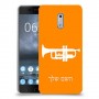 חצוצרה כיסוי מגן קשיח בעיצוב אישי עם השם שלך ל Nokia 6 יחידה אחת סקרין מובייל