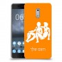 תאומים כיסוי מגן קשיח בעיצוב אישי עם השם שלך ל Nokia 6 יחידה אחת סקרין מובייל