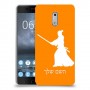 סמוראי כיסוי מגן קשיח בעיצוב אישי עם השם שלך ל Nokia 6 יחידה אחת סקרין מובייל