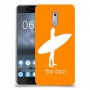 גלישה כיסוי מגן קשיח בעיצוב אישי עם השם שלך ל Nokia 6 יחידה אחת סקרין מובייל