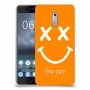 סמיילי כיסוי מגן קשיח בעיצוב אישי עם השם שלך ל Nokia 6 יחידה אחת סקרין מובייל