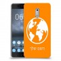עולם כיסוי מגן קשיח בעיצוב אישי עם השם שלך ל Nokia 6 יחידה אחת סקרין מובייל