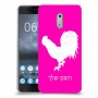 תרנגול כיסוי מגן קשיח בעיצוב אישי עם השם שלך ל Nokia 6 יחידה אחת סקרין מובייל