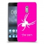 עכביש כיסוי מגן קשיח בעיצוב אישי עם השם שלך ל Nokia 6 יחידה אחת סקרין מובייל