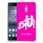 תאומים כיסוי מגן קשיח בעיצוב אישי עם השם שלך ל Nokia 6 יחידה אחת סקרין מובייל