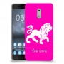 אריה כיסוי מגן קשיח בעיצוב אישי עם השם שלך ל Nokia 6 יחידה אחת סקרין מובייל