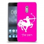 קשת כיסוי מגן קשיח בעיצוב אישי עם השם שלך ל Nokia 6 יחידה אחת סקרין מובייל