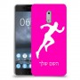 רץ כיסוי מגן קשיח בעיצוב אישי עם השם שלך ל Nokia 6 יחידה אחת סקרין מובייל